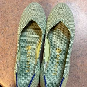 Rothy’s The Flat Teal Shoe Size 10